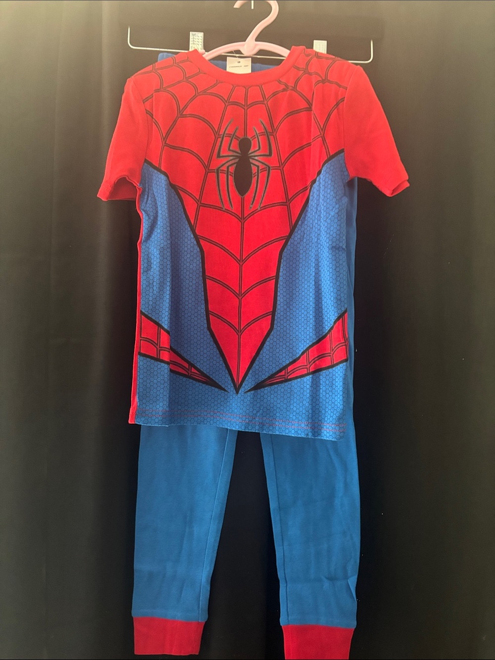 Marvel Spider-Man Red and Blue Kids Pajama Costume
